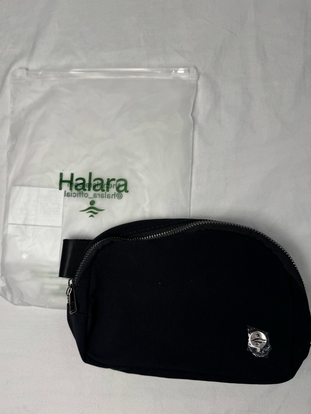 🖤 Halara Adjustable Belt Bag Fanny Pack Crossbody Waist Pack Black NEW